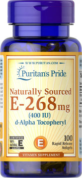 Vitamin E-400 iu Naturally Sourced