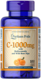 Vitamin C-1000 mg with Bioflavonoids & Rose Hips
