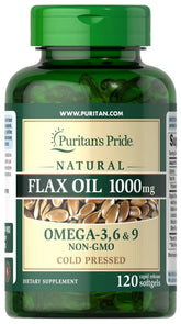 Natural Flax Oil 1000 mg