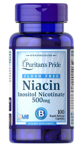 Flush Free Niacin 500 mg