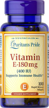 Vitamin E-180 mg (400 IU) dl_Alpha Tocopheryl Acetate
