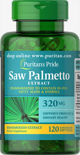 Saw Palmetto Standardized Extract 320 mg