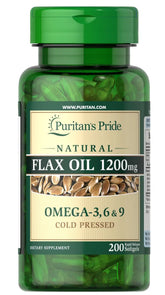 Natural Flax Oil 1200 mg