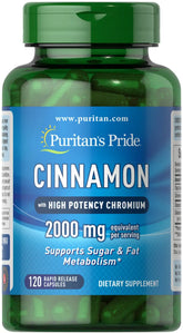 Cinnamon Complex with High Potency Chromium