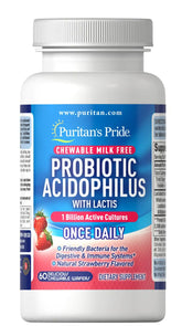 Chewable Probiotic Acidophilus with Lactis