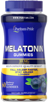 Melatonin 10 mg Gummies Blueberry Flavor