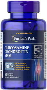 Glucosamine, Chondroitin & MSM-3 Per Day Formula