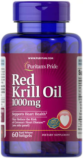 Red Krill Oil 1000 mg (170 mg Active Omega-3)