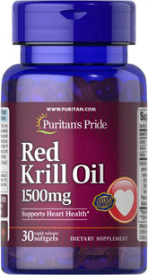 Maximum Strength Red Krill Oil 1500 mg (255 mg Active Omega-3)
