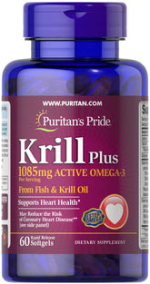 Krill Oil Plus High Omega-3 Concentrate 1085 mg