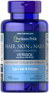 Hair, Skin and Nails formulated with VERISOL®