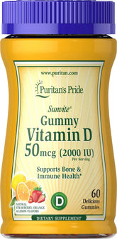 Vitamin D3 2000 IU (per serving) Gummies