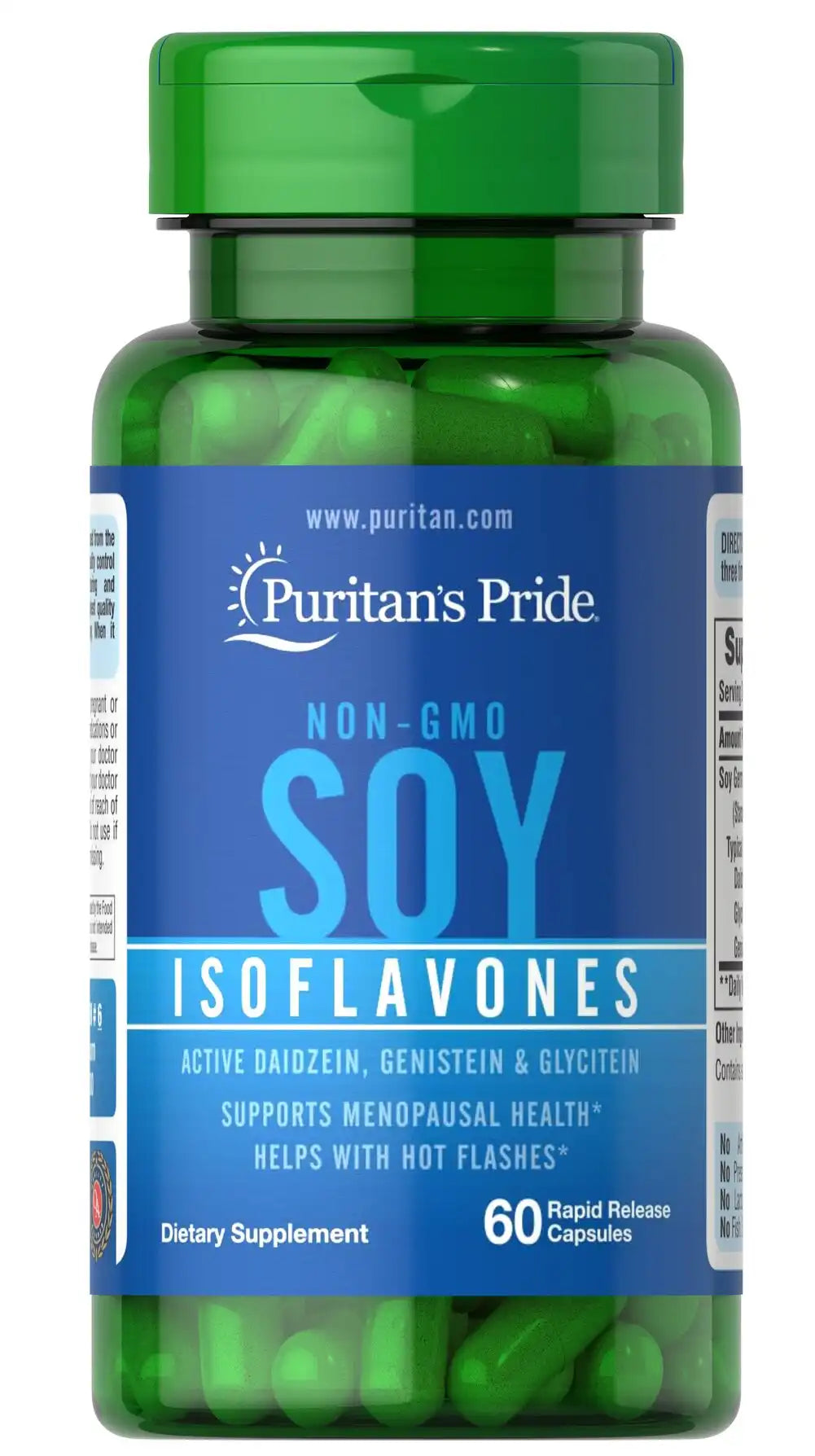 Non-GMO Soy Isoflavones 750 mg