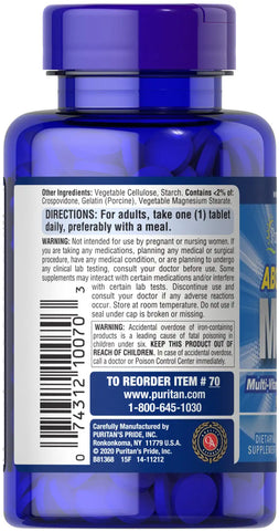 ABC Plus Multivitamin and Multi-Mineral Formula