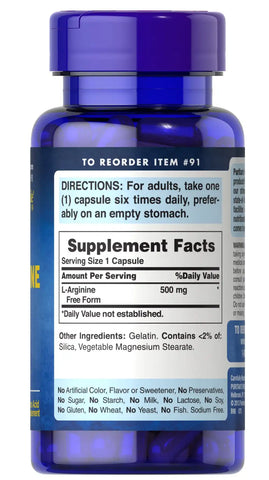 L-Arginine 500 mg