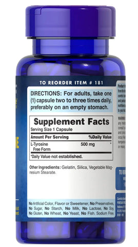 L-Tyrosine 500 mg