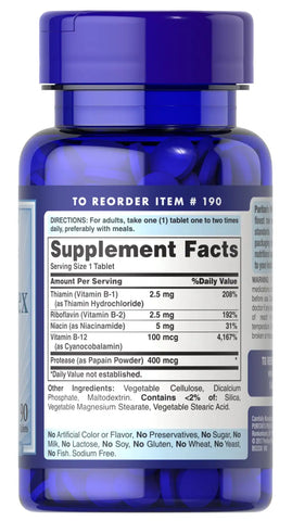 Vitamin B-Complex and Vitamin B-12