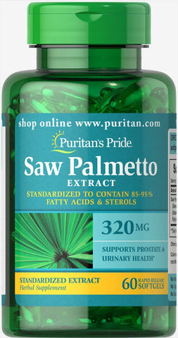 Saw Palmetto Standardized Extract 320 mg
