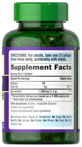 Soy Lecithin 1200 mg