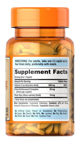 Vitamin C-1000 mg with Bioflavonoids & Rose Hips