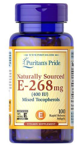 Vitamin E-1000 IU Mixed Tocopherols Natural