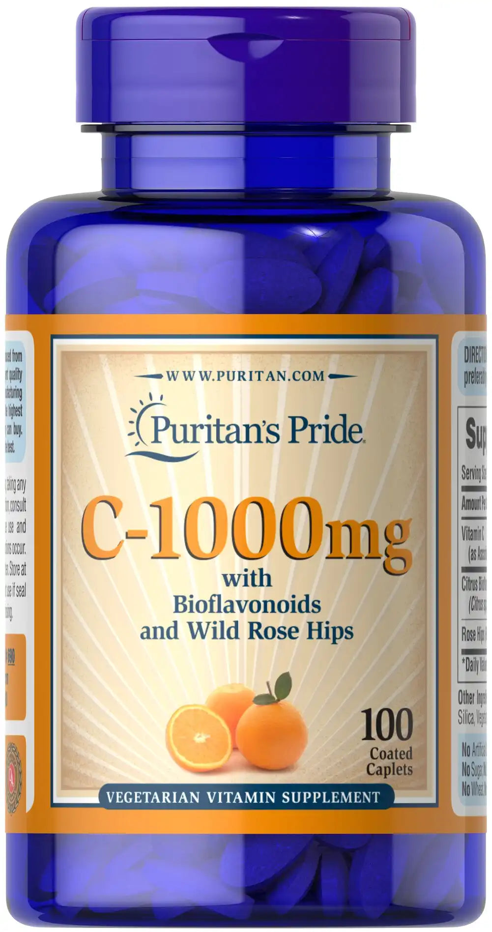 Vitamin C-1000 mg with Bioflavonoids & Rose Hips