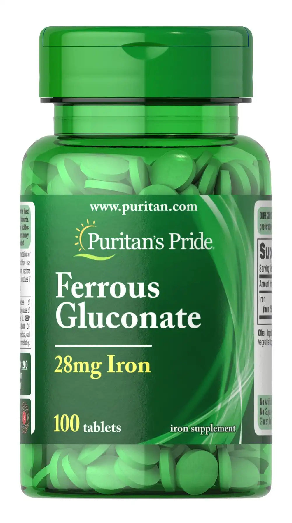 Ferrous Gluconate (28 mg Iron)