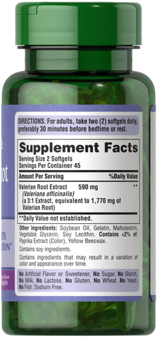Valerian Root 590 mg