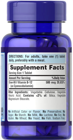 Vitamin B-12 500 mcg