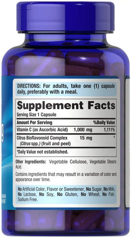 Vitamin C-1000 mg with Bioflavonoids