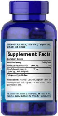 Vitamin C-1000 mg with Bioflavonoids