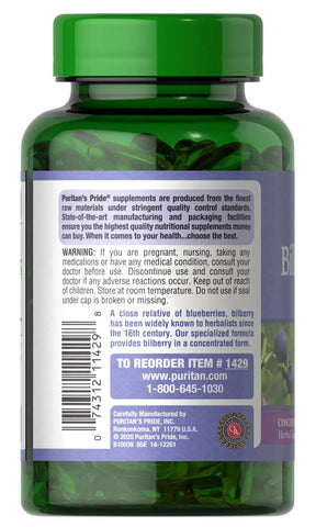 Bilberry 250 mg