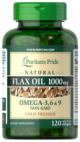 Natural Flax Oil 1000 mg