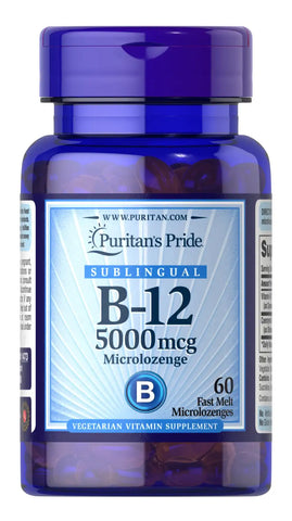 Vitamin B-12 5000 mcg Sublingual