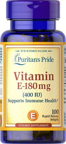 Vitamin E-180 mg (400 IU) dl_Alpha Tocopheryl Acetate