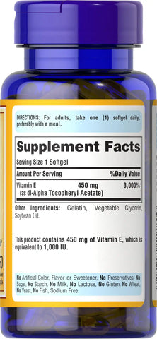 Vitamin E 450 mg