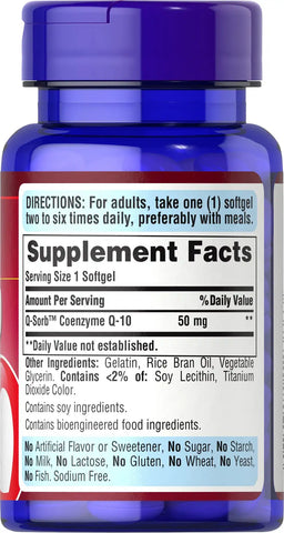 Q-SORB™ Co Q-10 50 mg