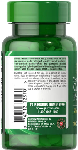 Chromium Picolinate 500 mcg Yeast Free