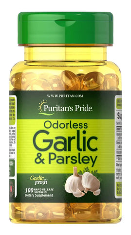 Odorless Garlic & Parsley 500 mg / 100 mg