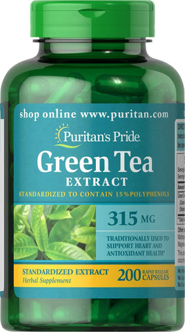 Green Tea Standardized Extract 315 mg
