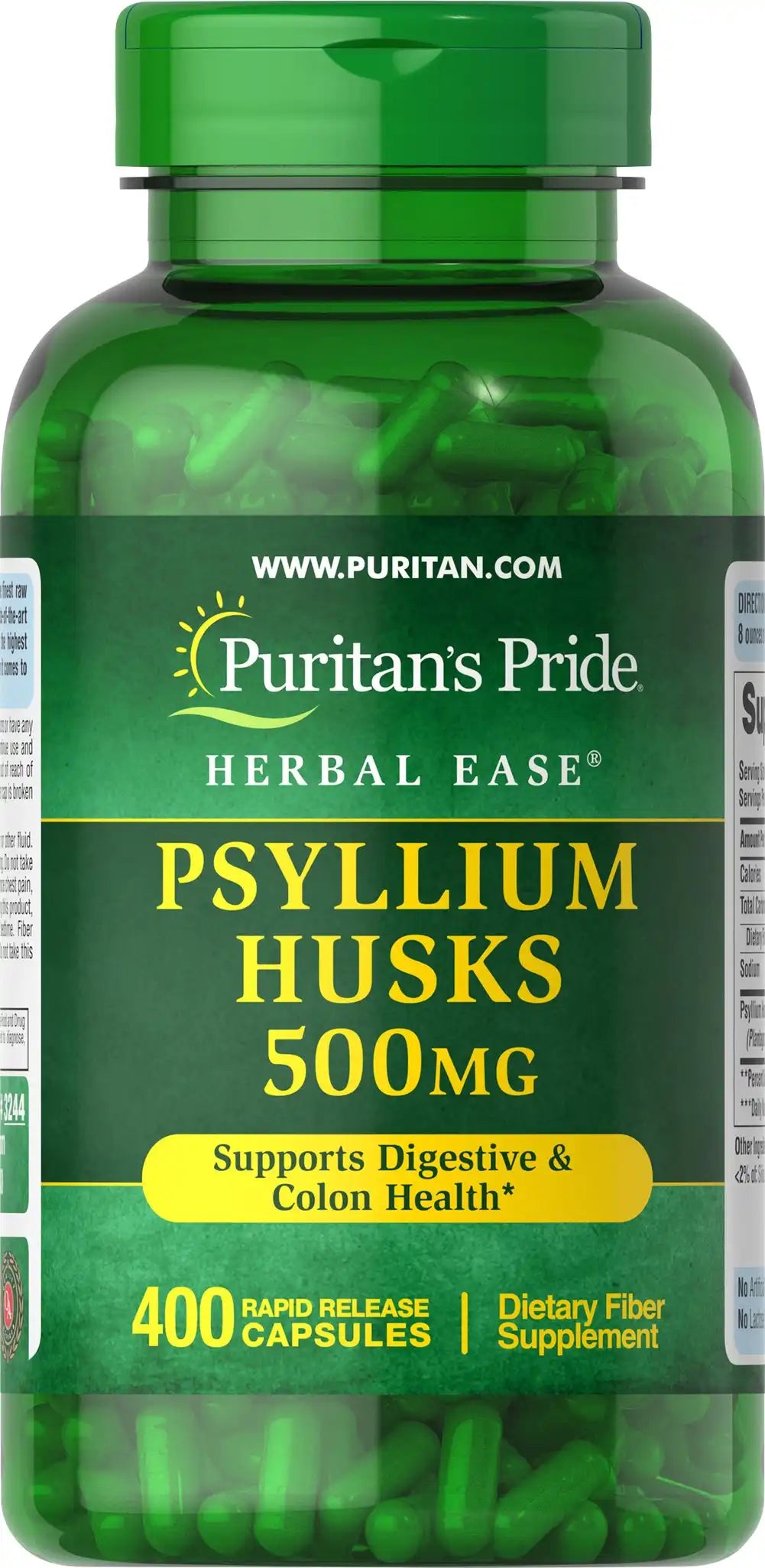 Psyllium Husks 500 mg
