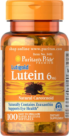 Lutein 6 mg with Zeaxanthin