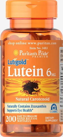 Lutein 6 mg with Zeaxanthin