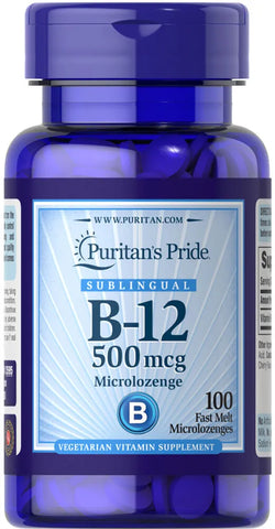 Vitamin B-12 5000 mcg Sublingual