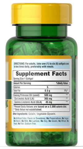 Evening Primrose Oil 1300 mg with GLA