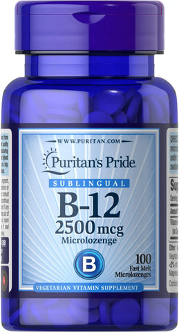 Vitamin B-12 5000 mcg Sublingual
