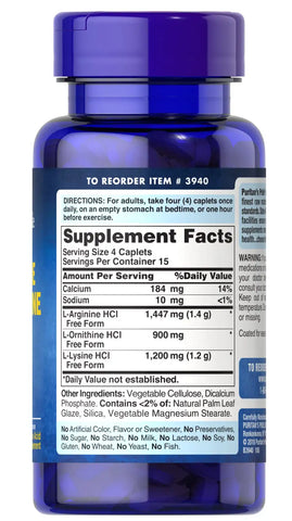L-Arginine L-Ornithine L-Lysine