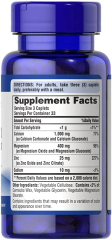 Chelated Calcium Magnesium Zinc