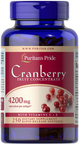 Cranberry Fruit Concentrate with C & E 4200 mg