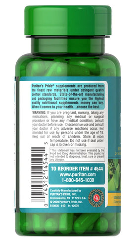 Ginkgo Biloba Standardized Extract 120 mg